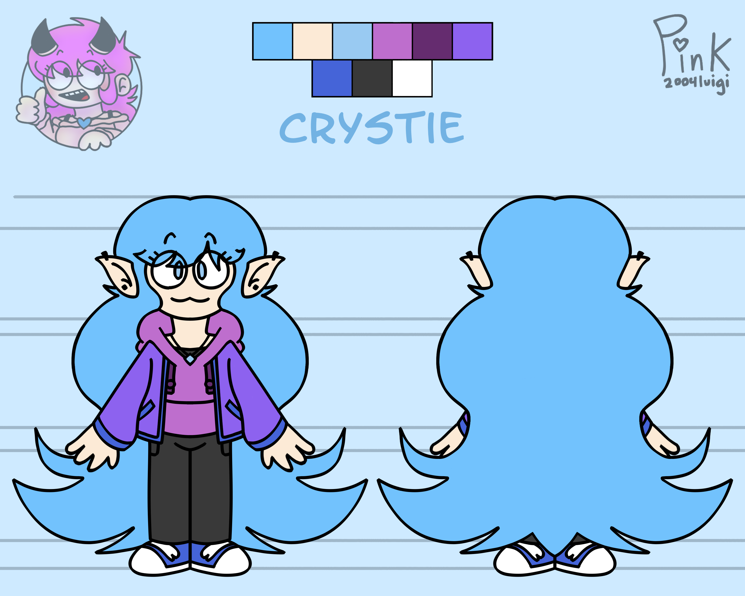 OC Reference - Crystie